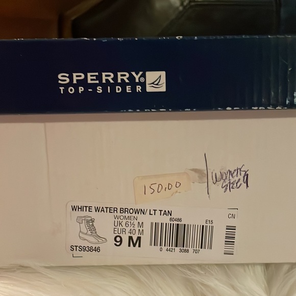BRAND NEW Sperry Women's White Water Duck Boot - Picture 11 of 12